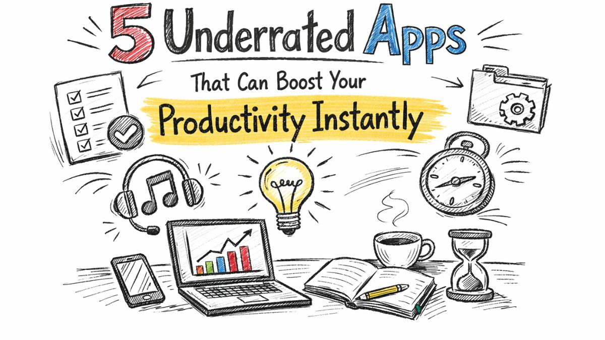 5 Underrated Apps That Can Boost Your Productivity Instantly