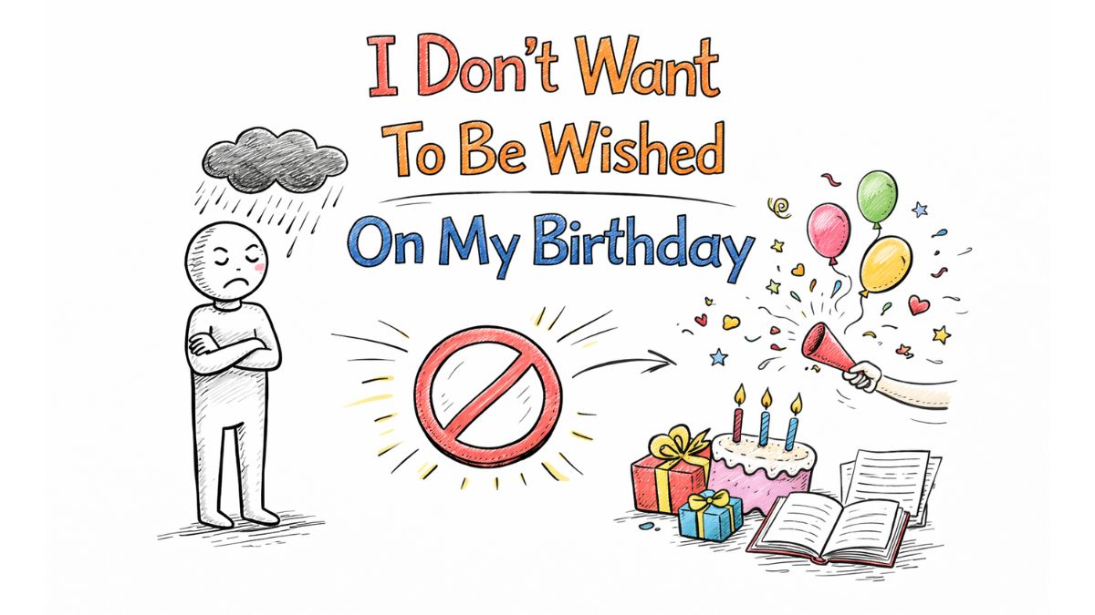 I Don’t Want To Be Wished On My Birthday